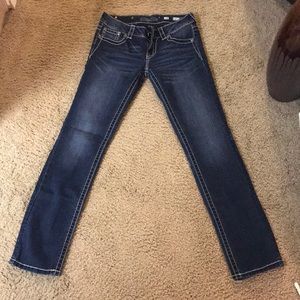 Miss Me dark skinny jeans